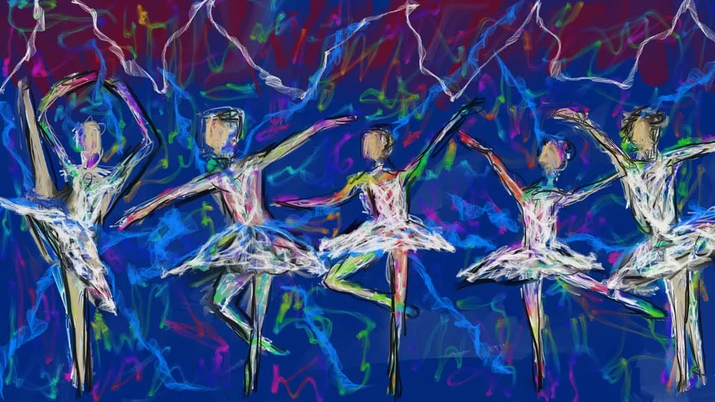 Ballerinas in Motion