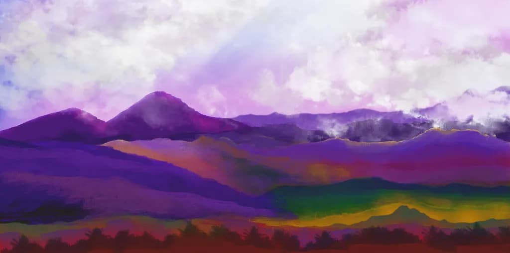 Mountain Sunrise - First Breath of Day