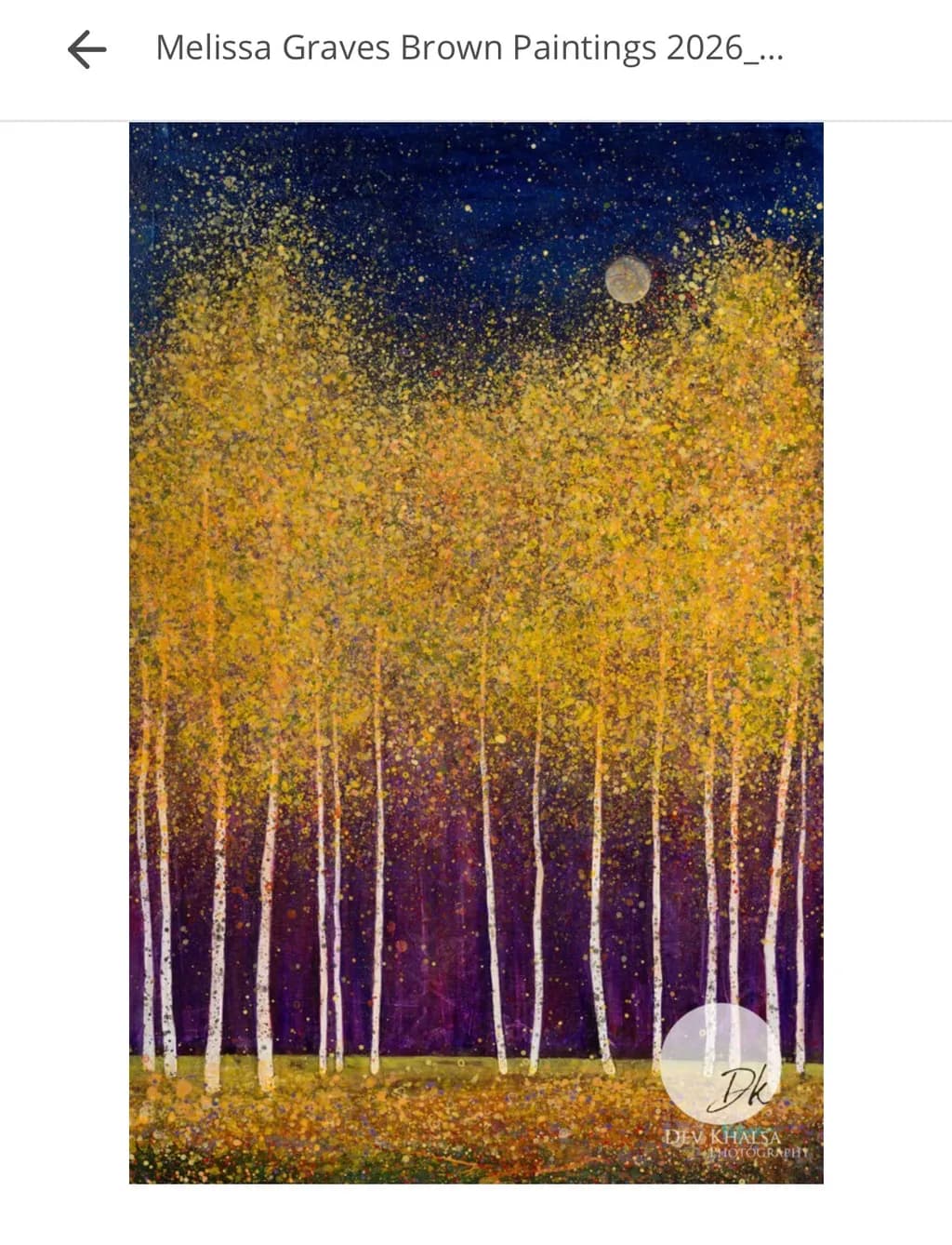 Aspen Moonlight