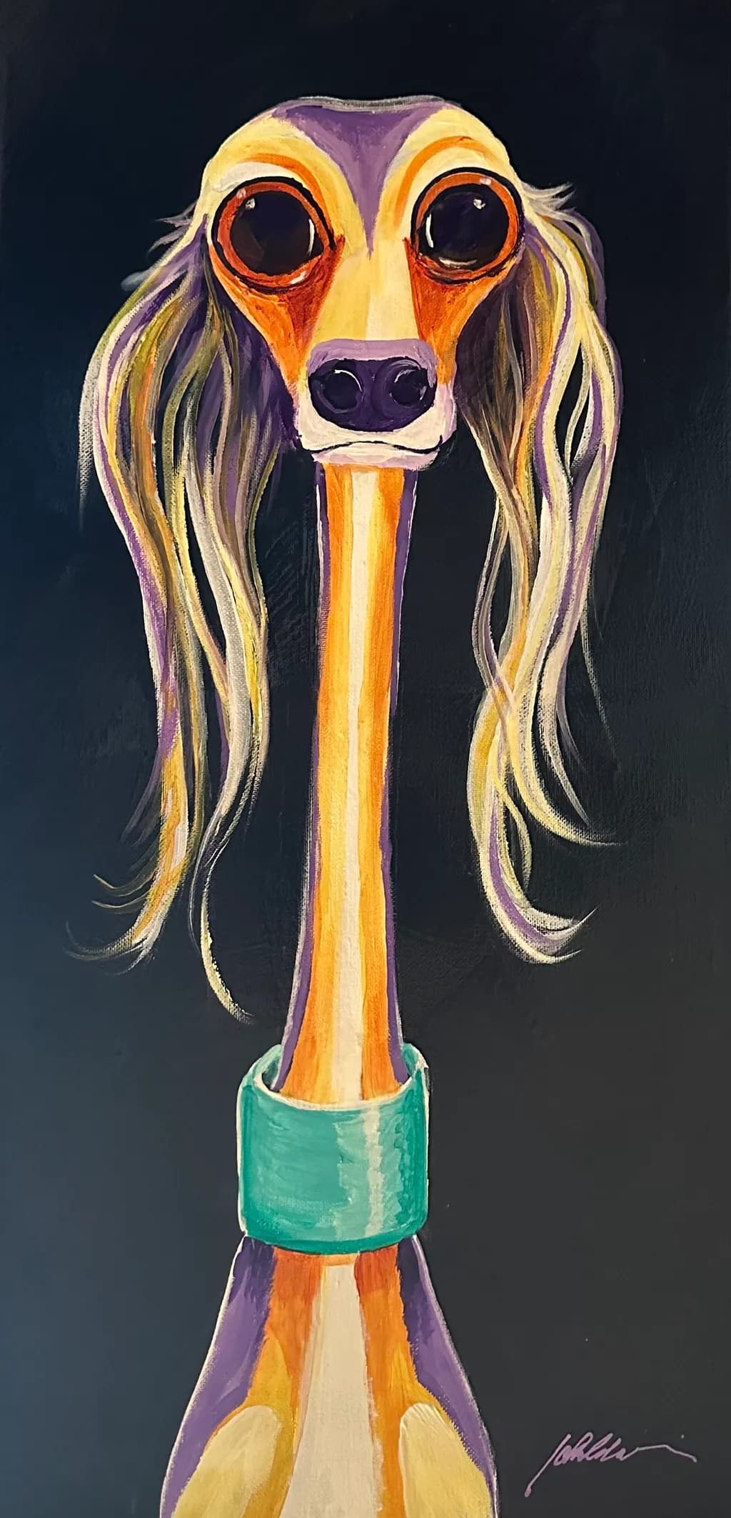 Elongated Gaze