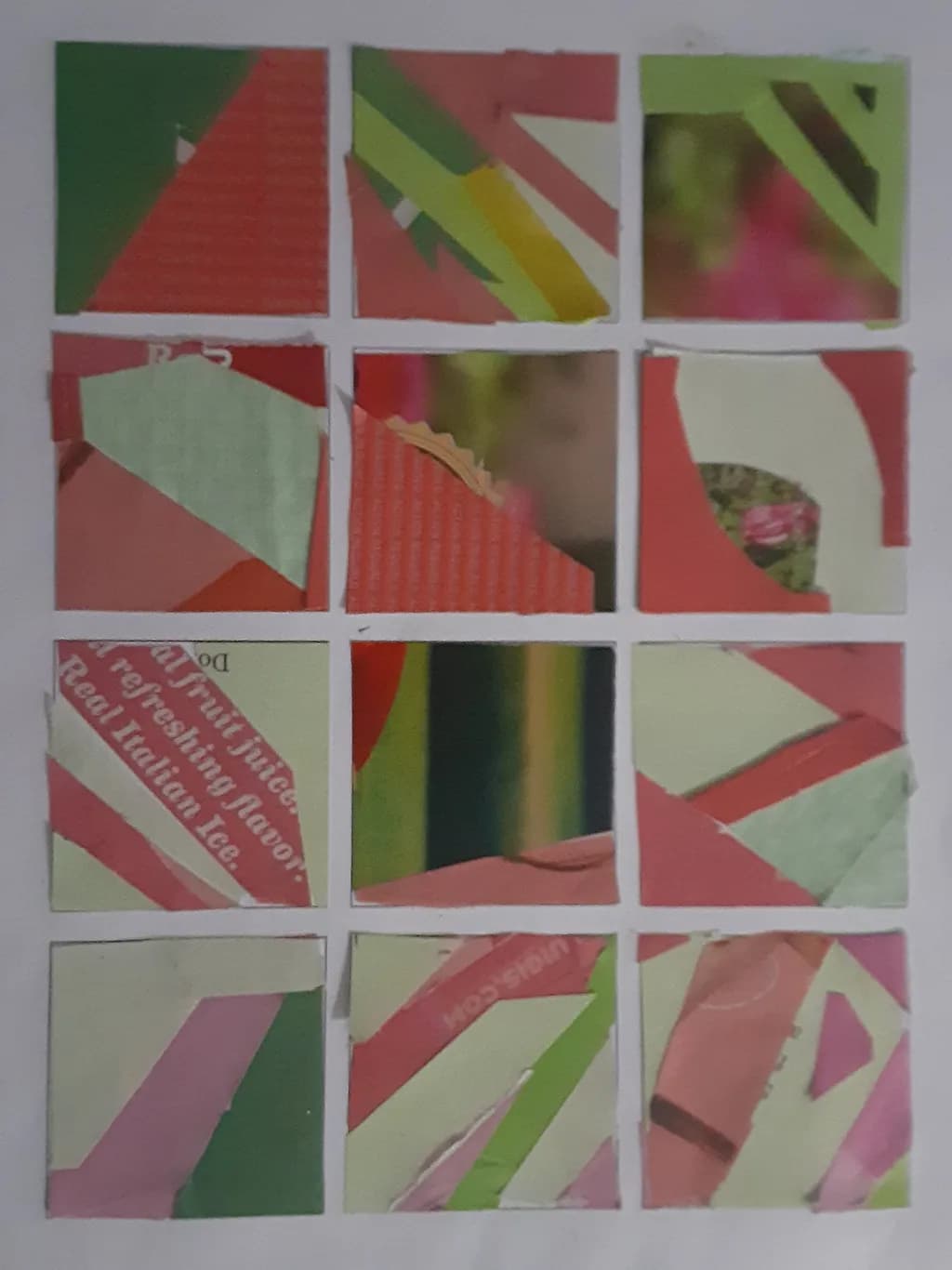 Fragmented Colors