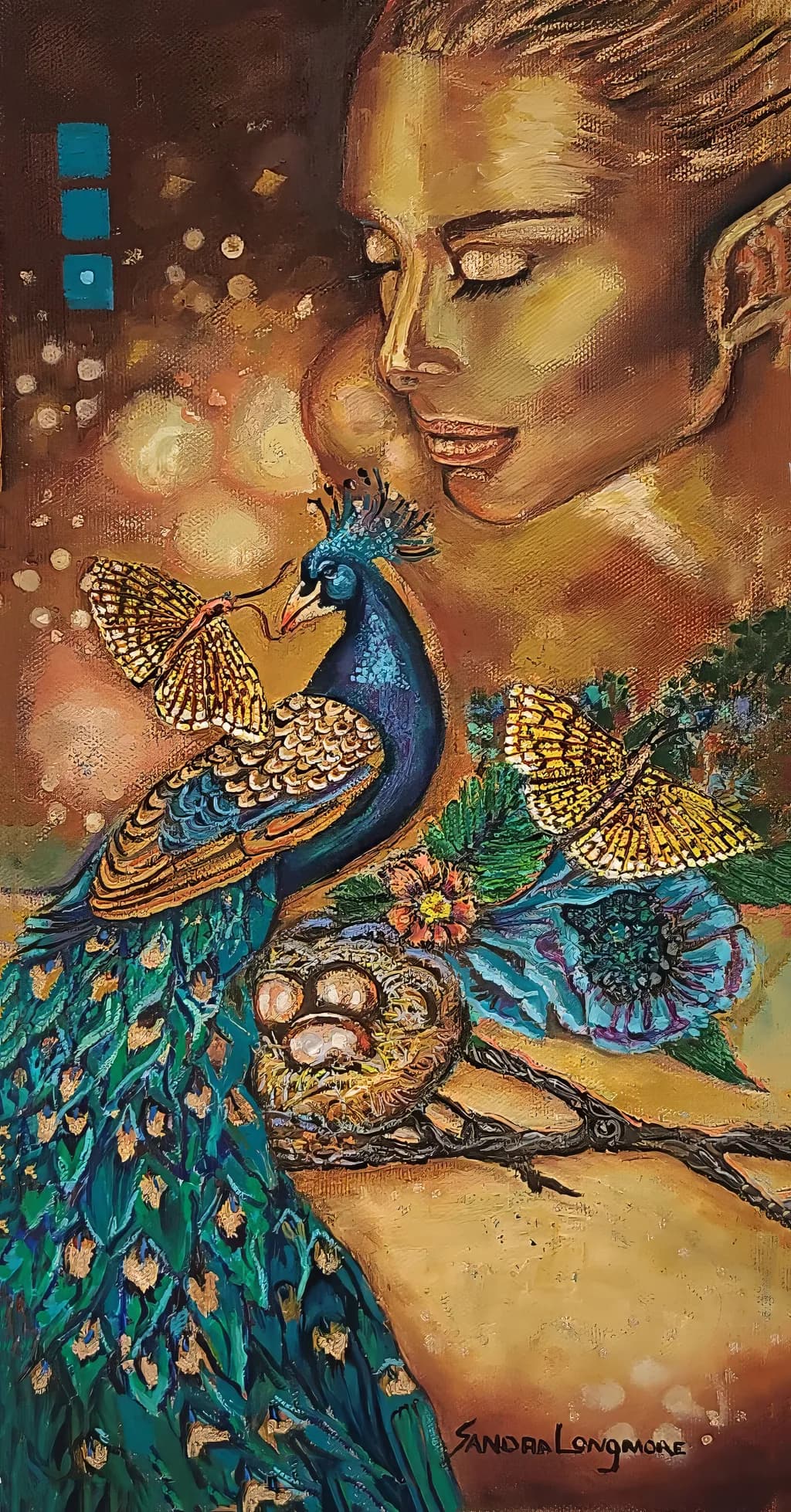 Golden Peacock