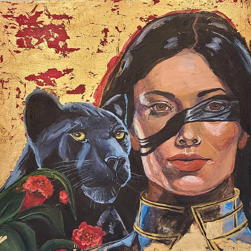 Panther Super Hero Woman