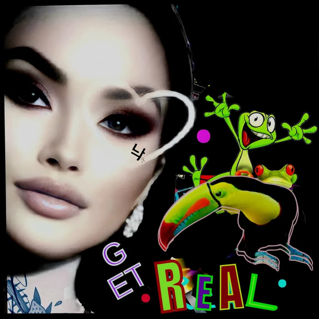 Portrait with Frogs and Toucan