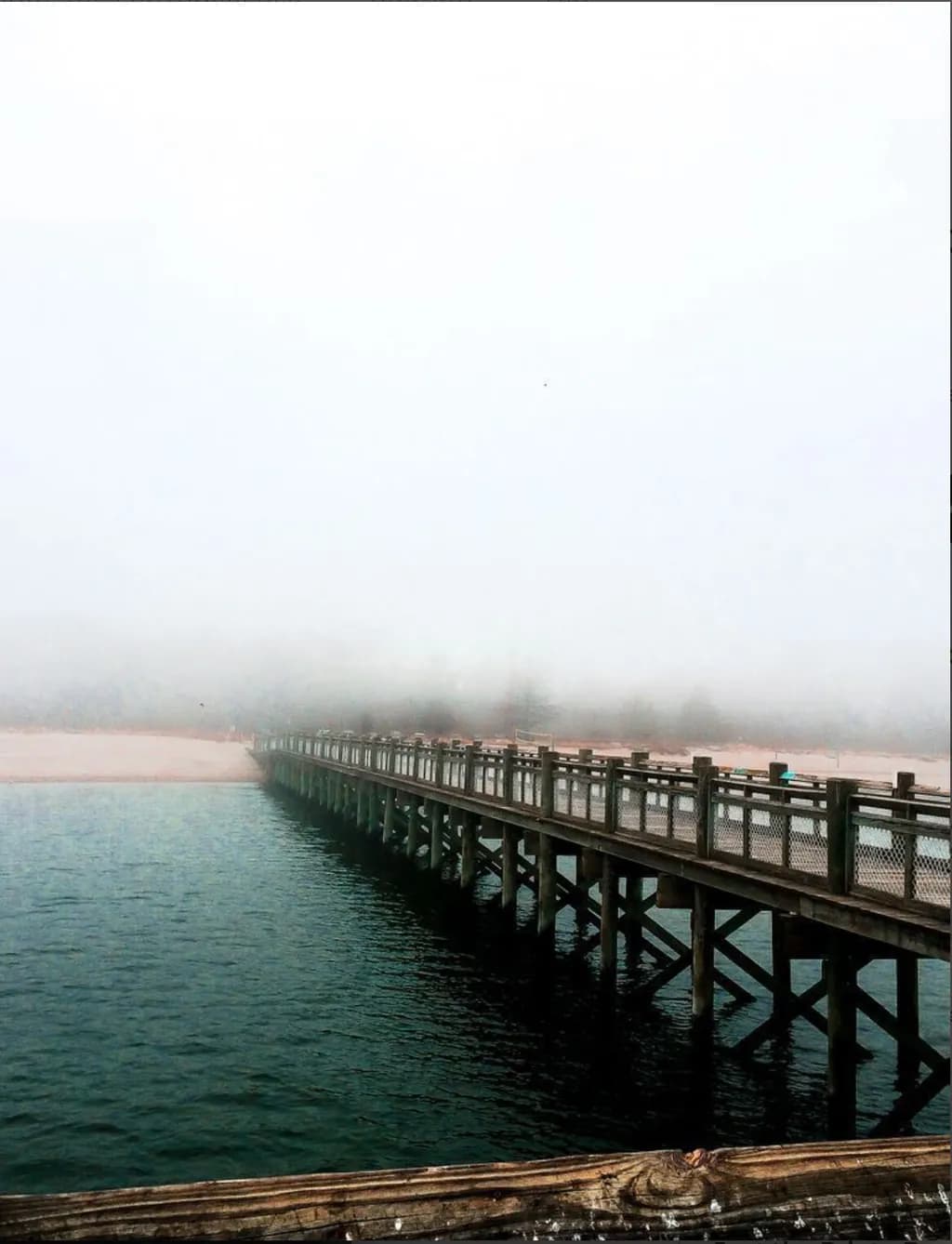 Fogbound Pier