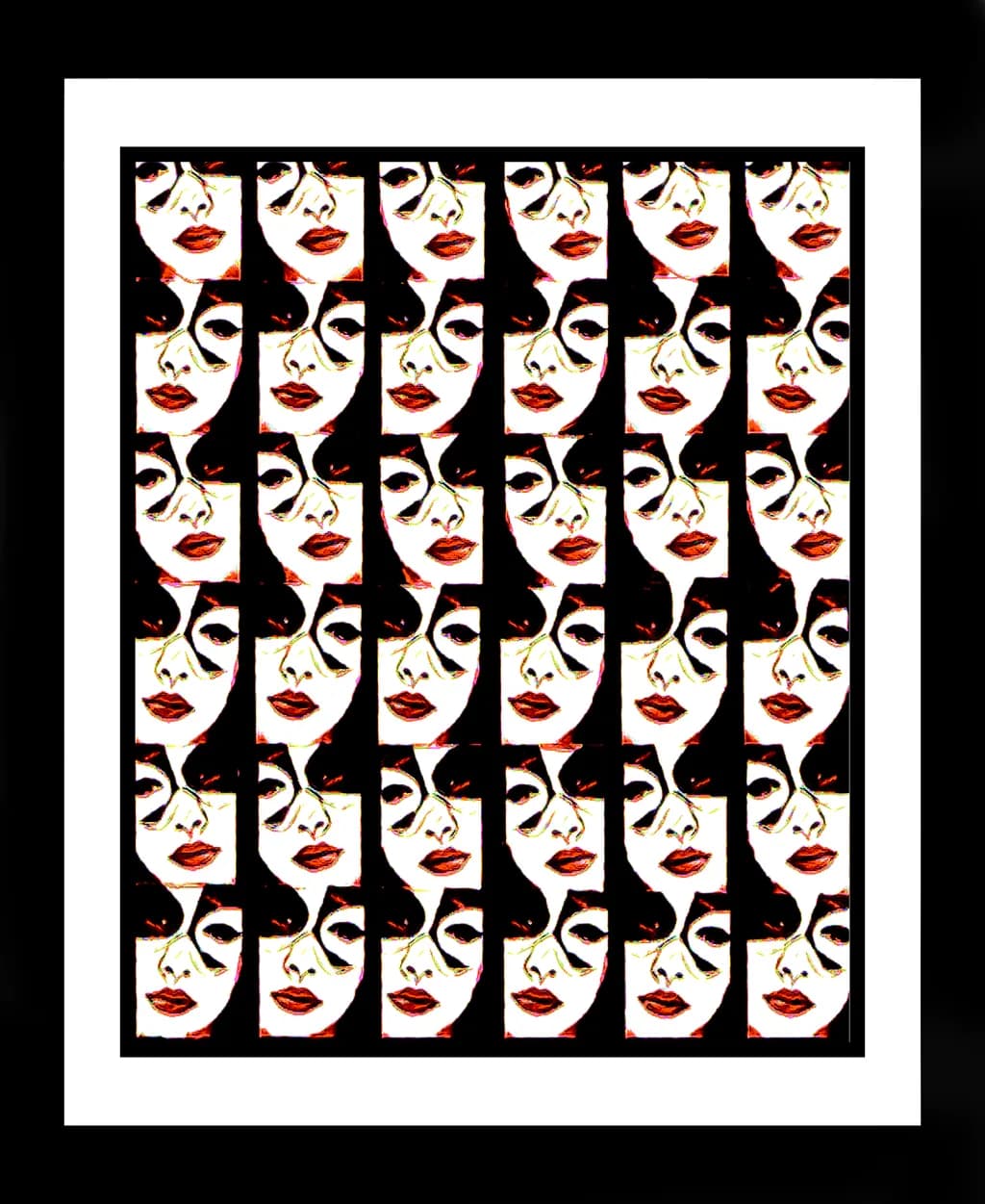 Fragmented Faces