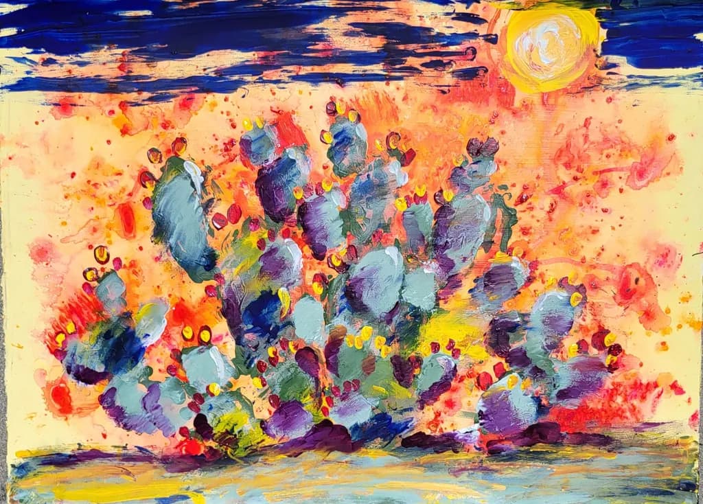 Prickly Pear Bloom