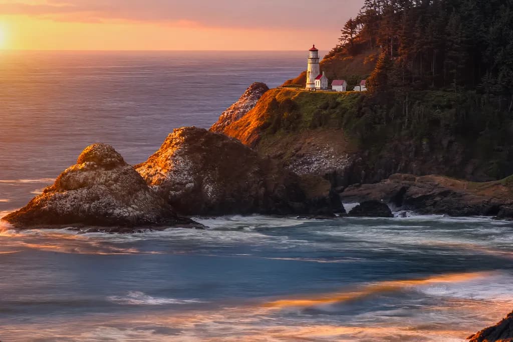 Heceta Lighthouse Glow
