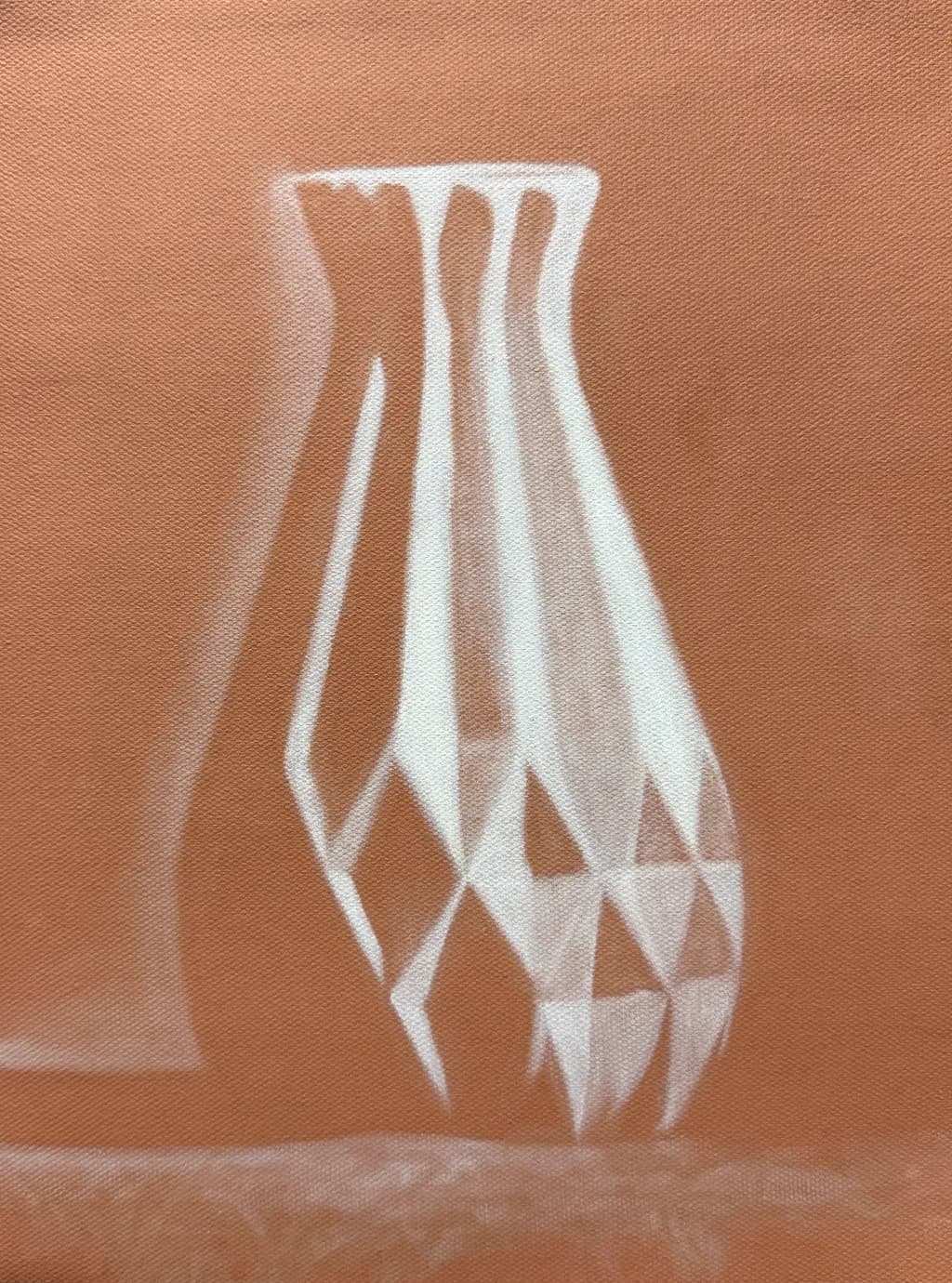 Glass Vase Silhouette