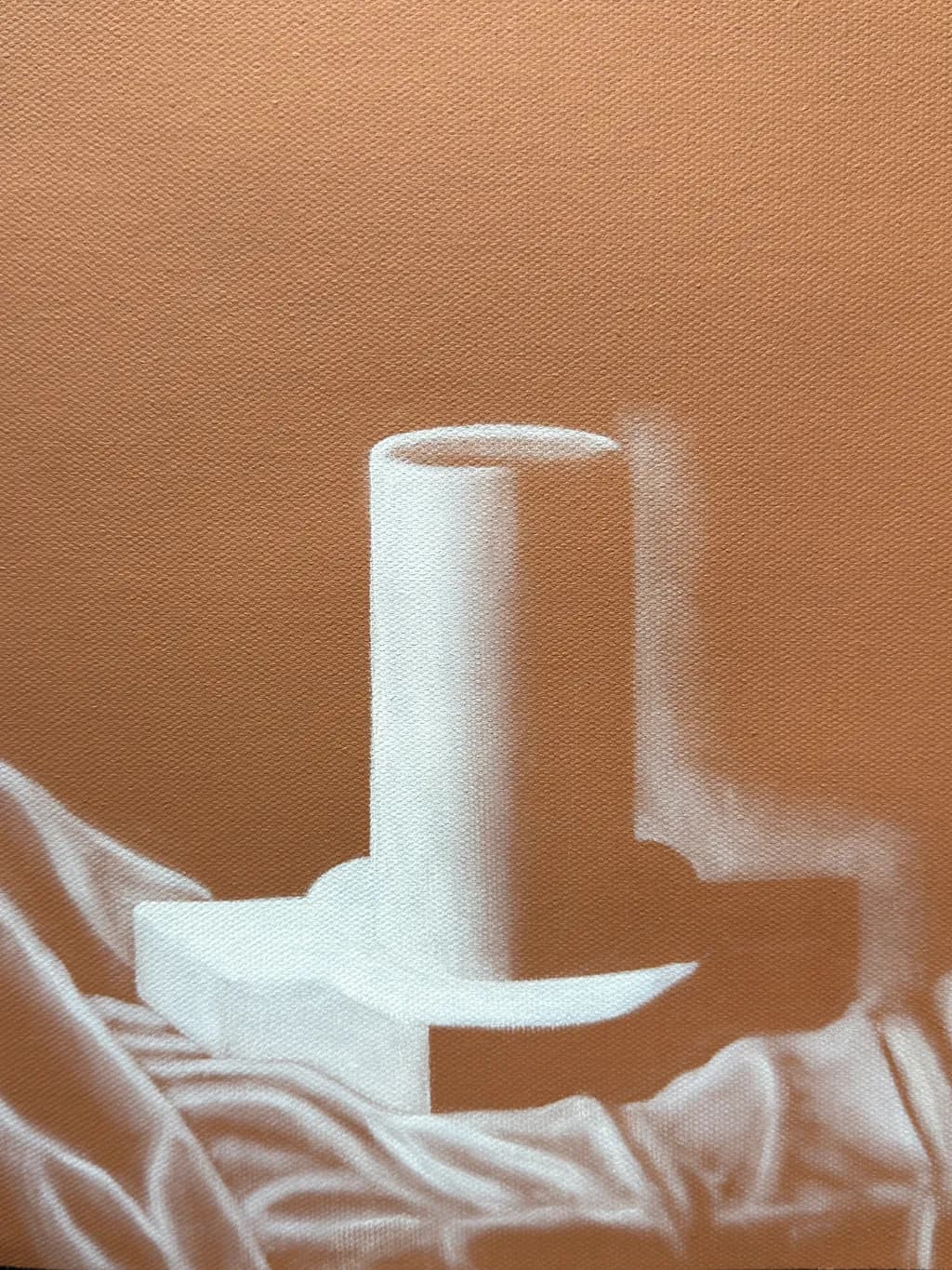 White Form on Earthtones