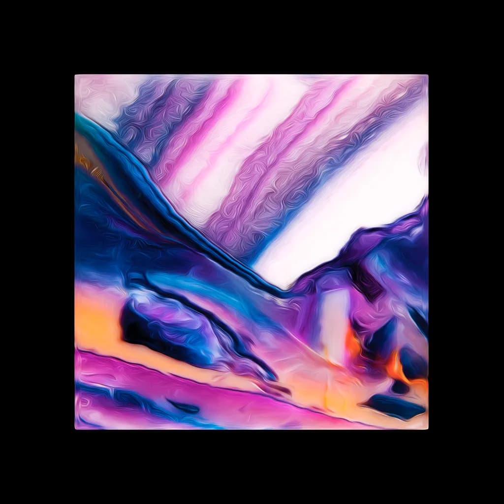 Whispers of Color: A Journey Through Abstract Landscapes