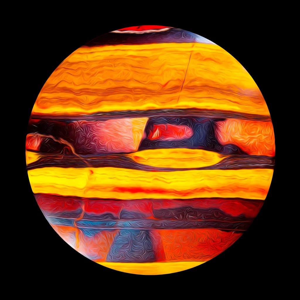 Celestial Symphony: A Vibrant Journey Through Cosmic Swirls