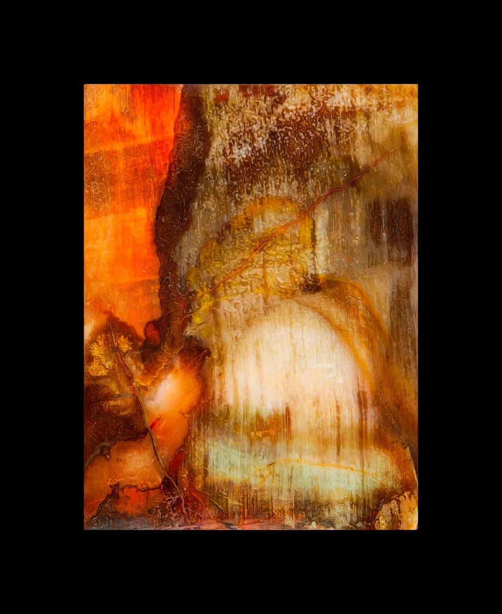 Whispers of Autumn: A Journey Through Color and Texture in Abstract Art
