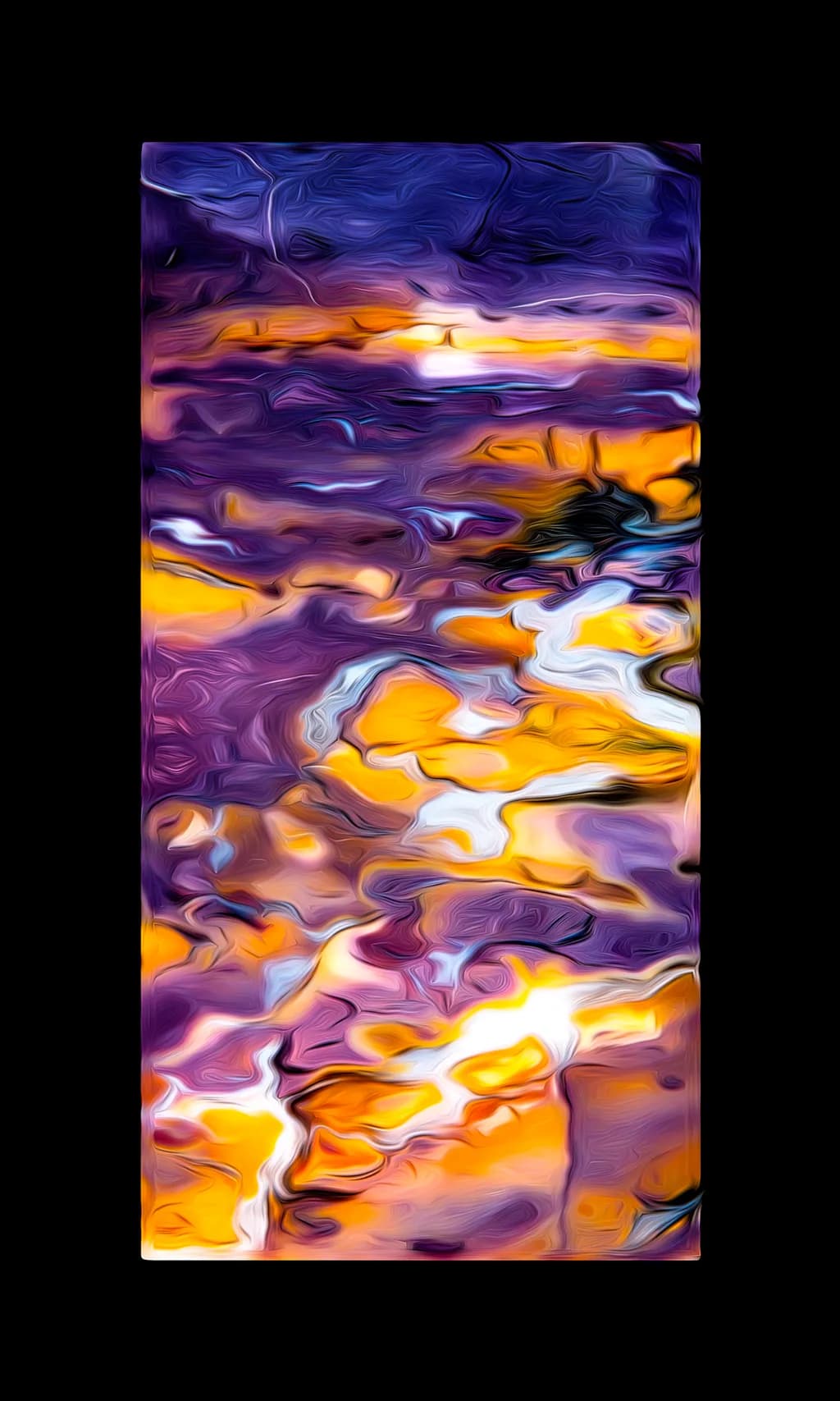 Ethereal Waves: A Dance of Color and Light in Abstract Serenity