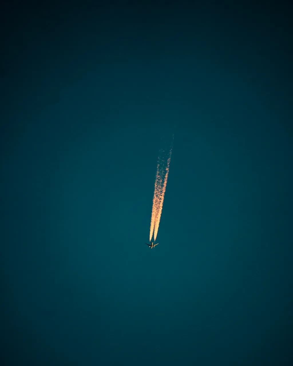 Sunset Contrail
