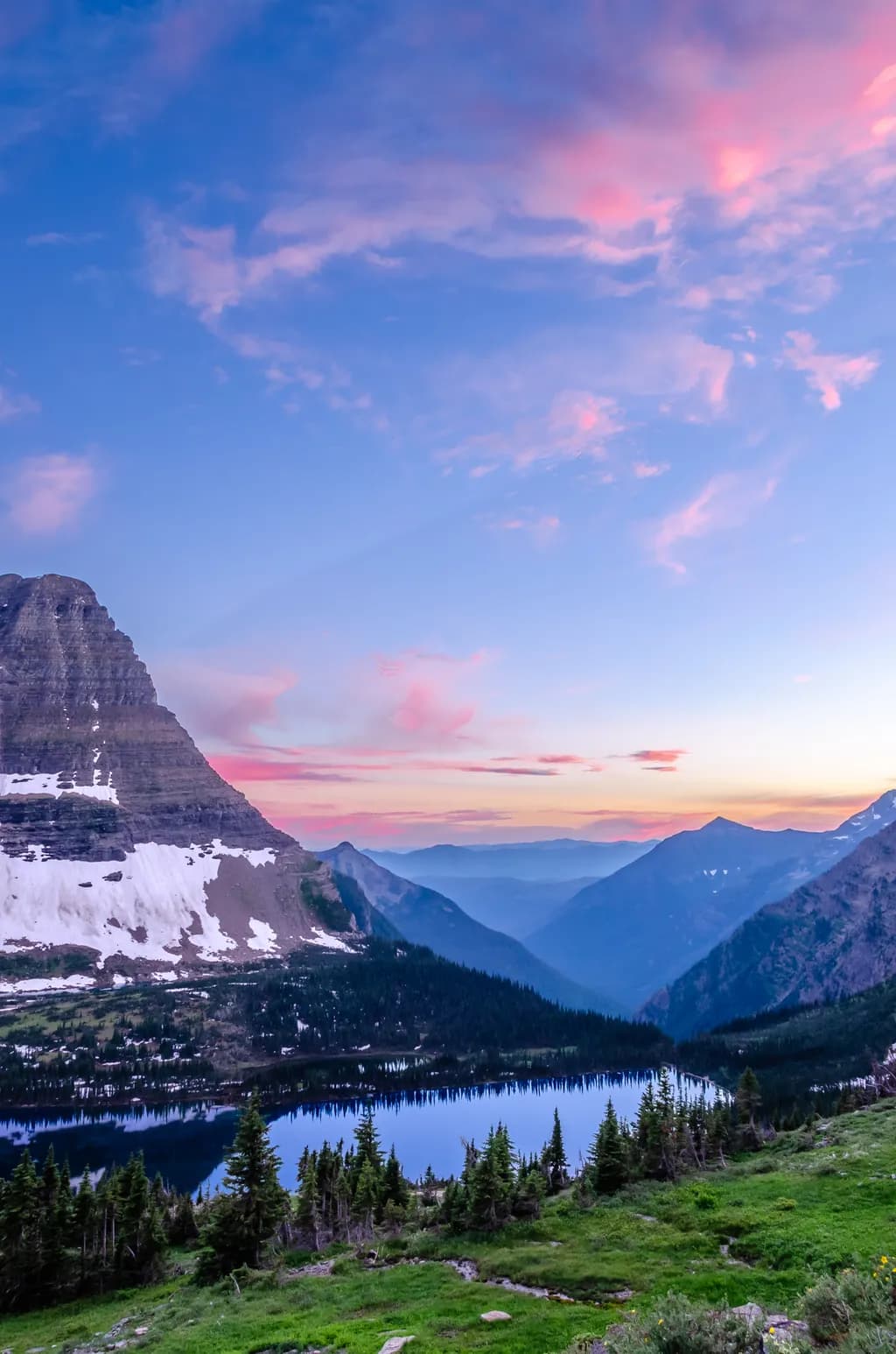 "Mountain Reflection" - Glacier National Park
