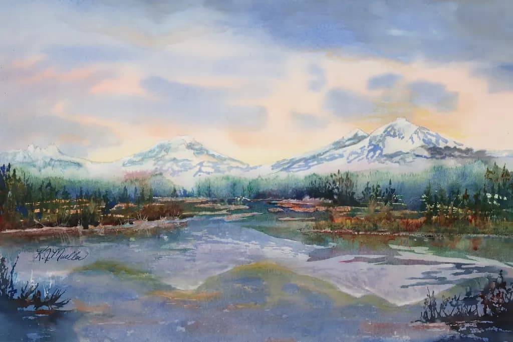 Mountain Reflection