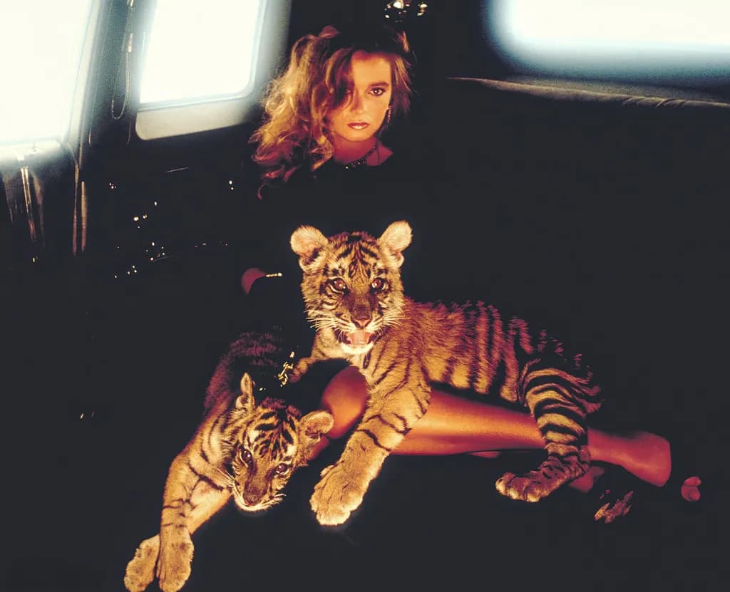 Girl with Tigers