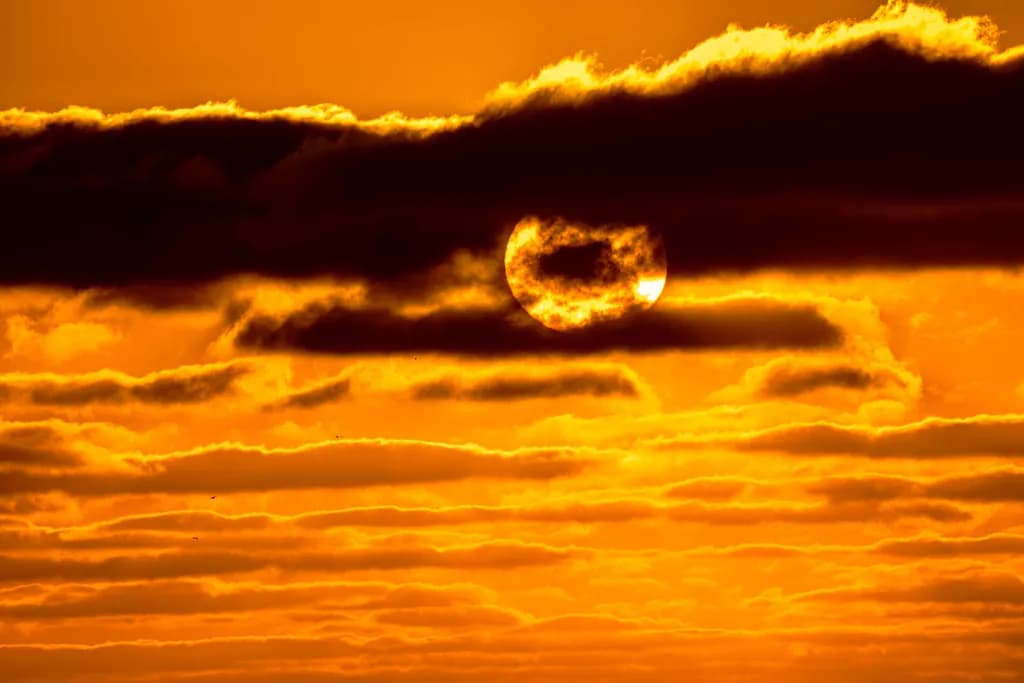 Sunset at Bates