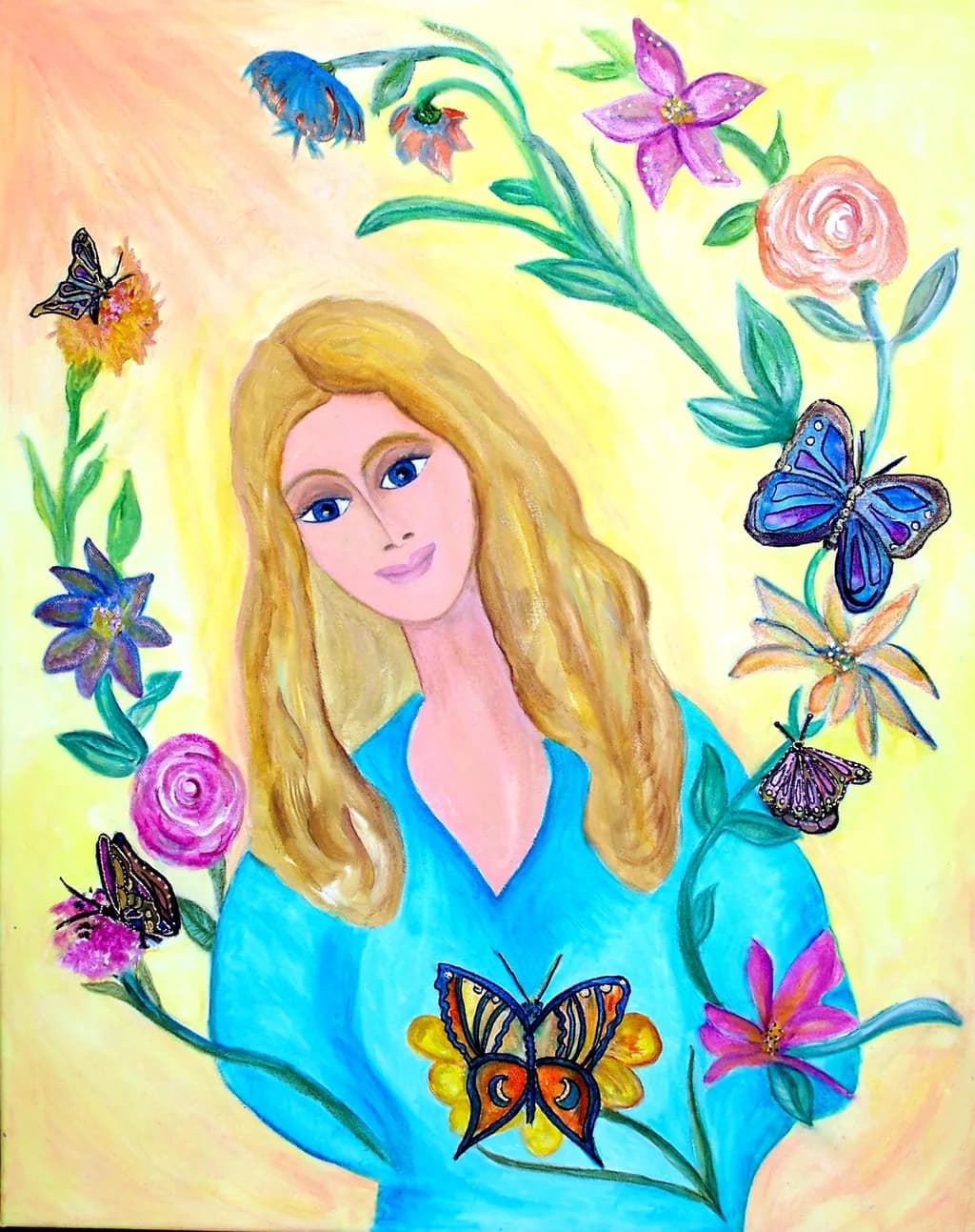 Butterfly Woman