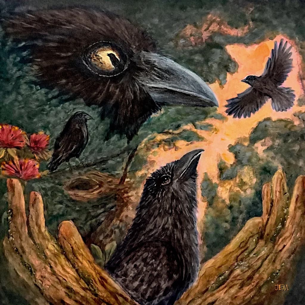 สปAlalฤ Crow Family