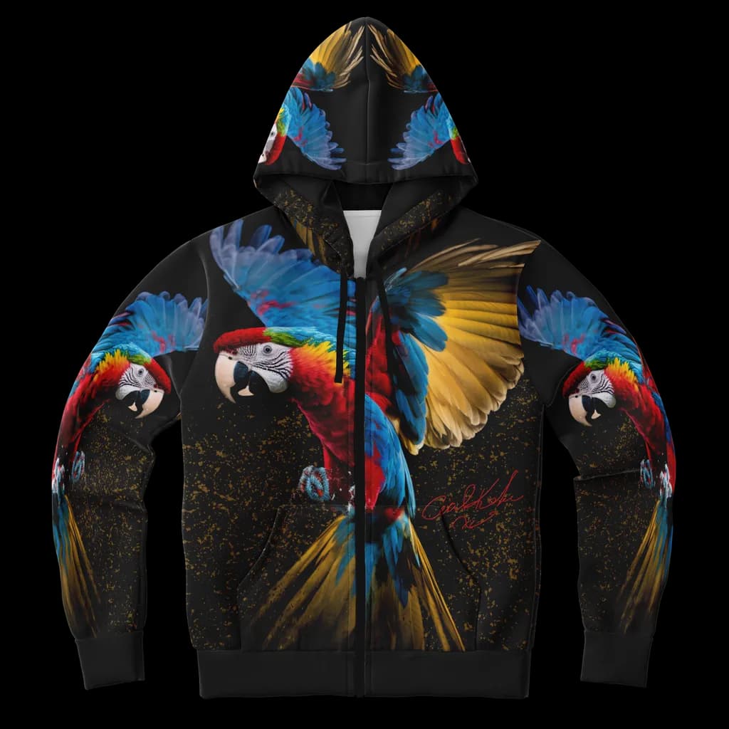 Colorful Macaws Hoodie