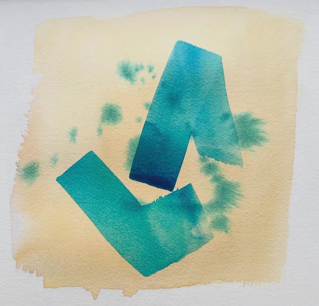 Watercolor Folds