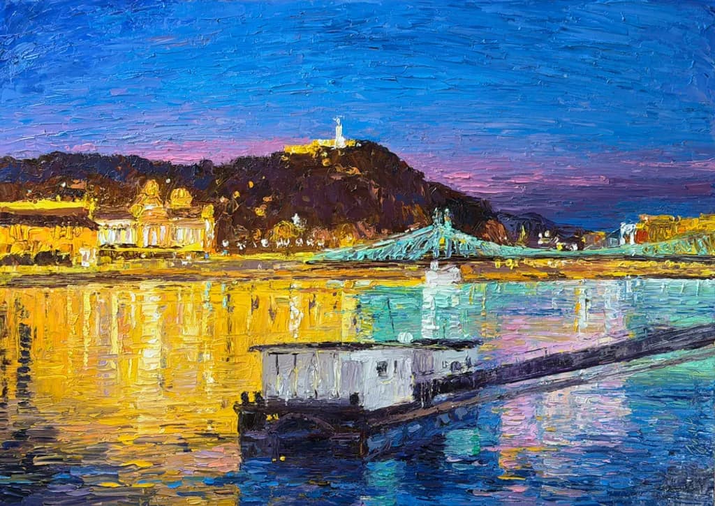 Geller Hill with the Danube