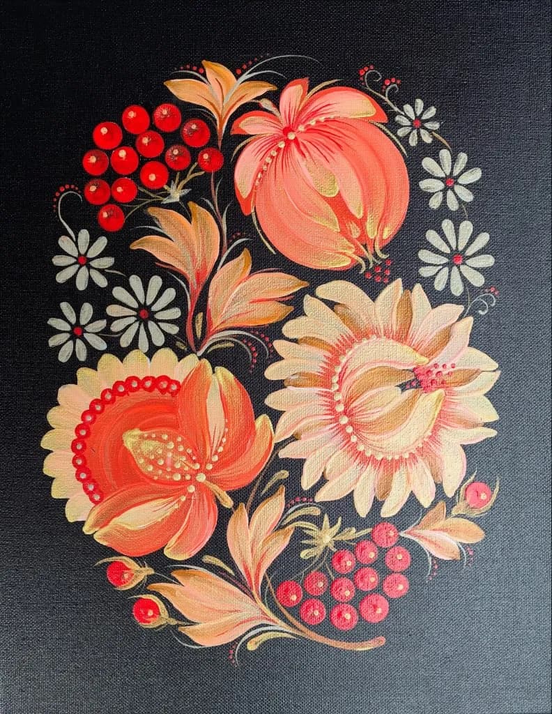 Floral Fiesta: A Whimsical Dance of Color and Charm