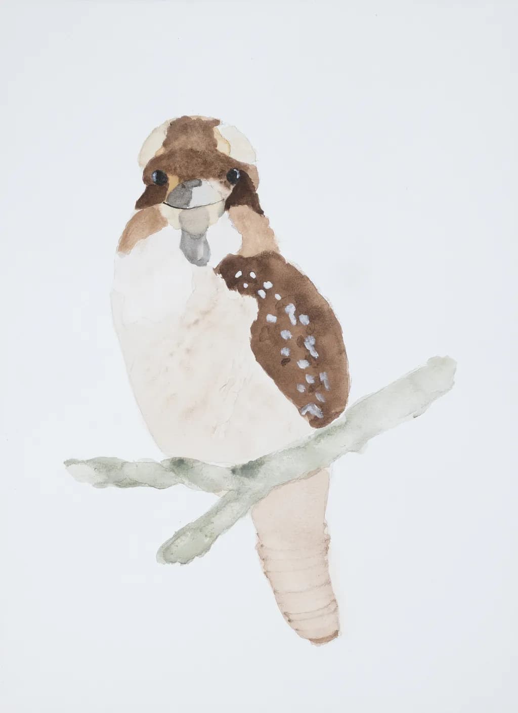 Whimsical Watercolor: The Charming Bird of Nature's Palette