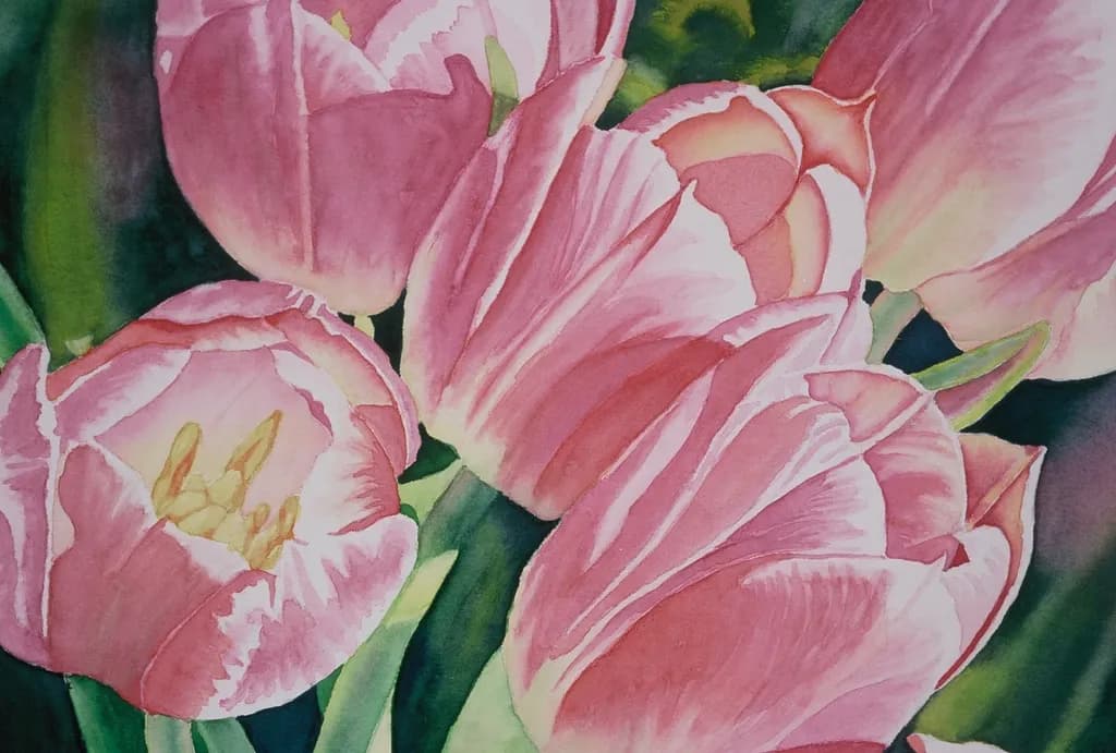 Sunshine and Tulips