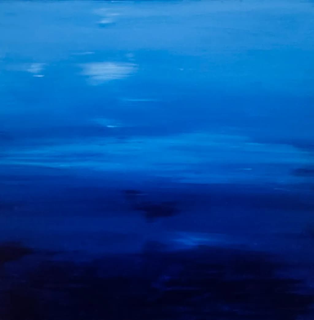 Deep Blue Reflection