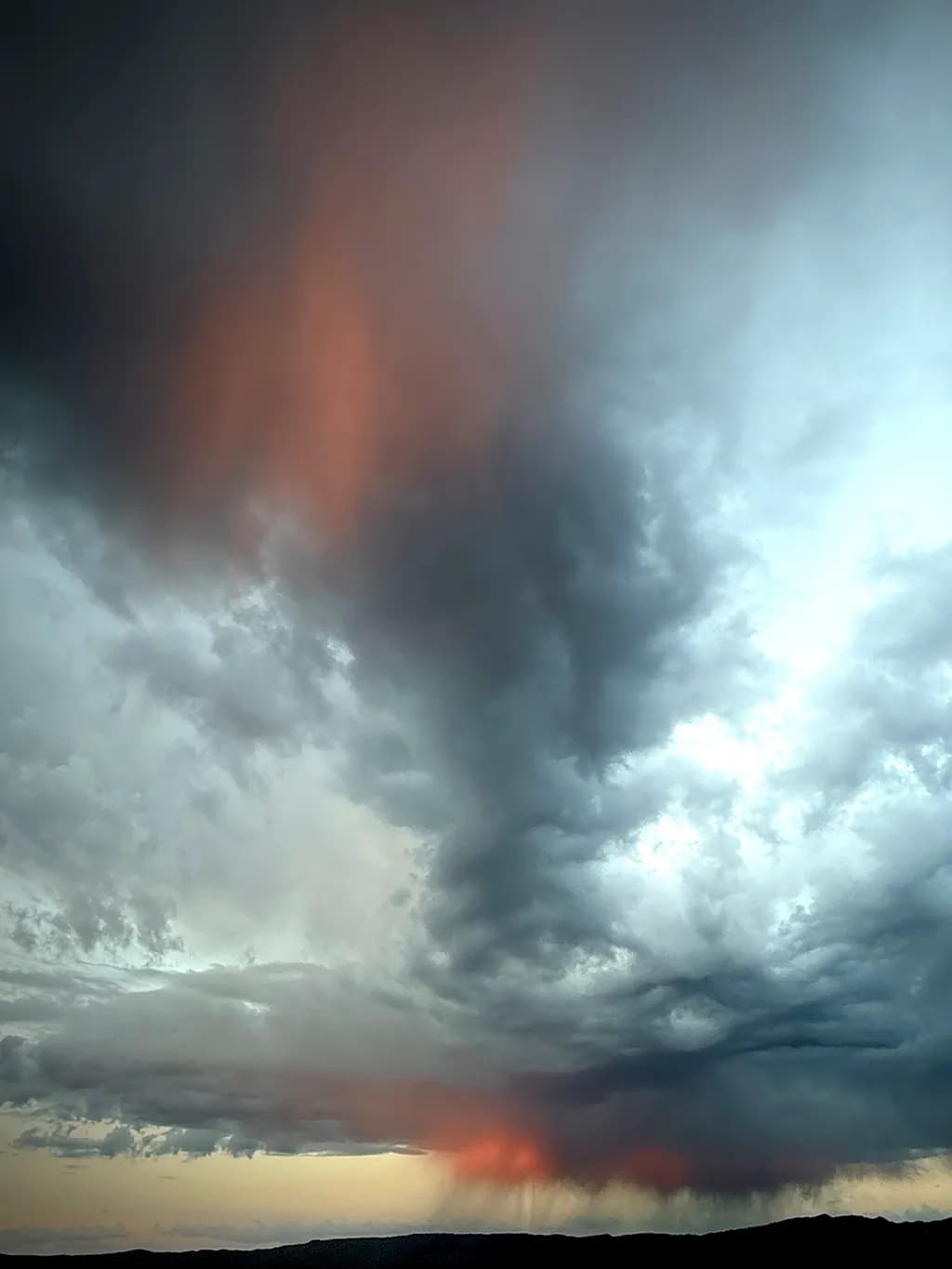 Ethereal Storm: A Dance of Light and Shadow in the Sky