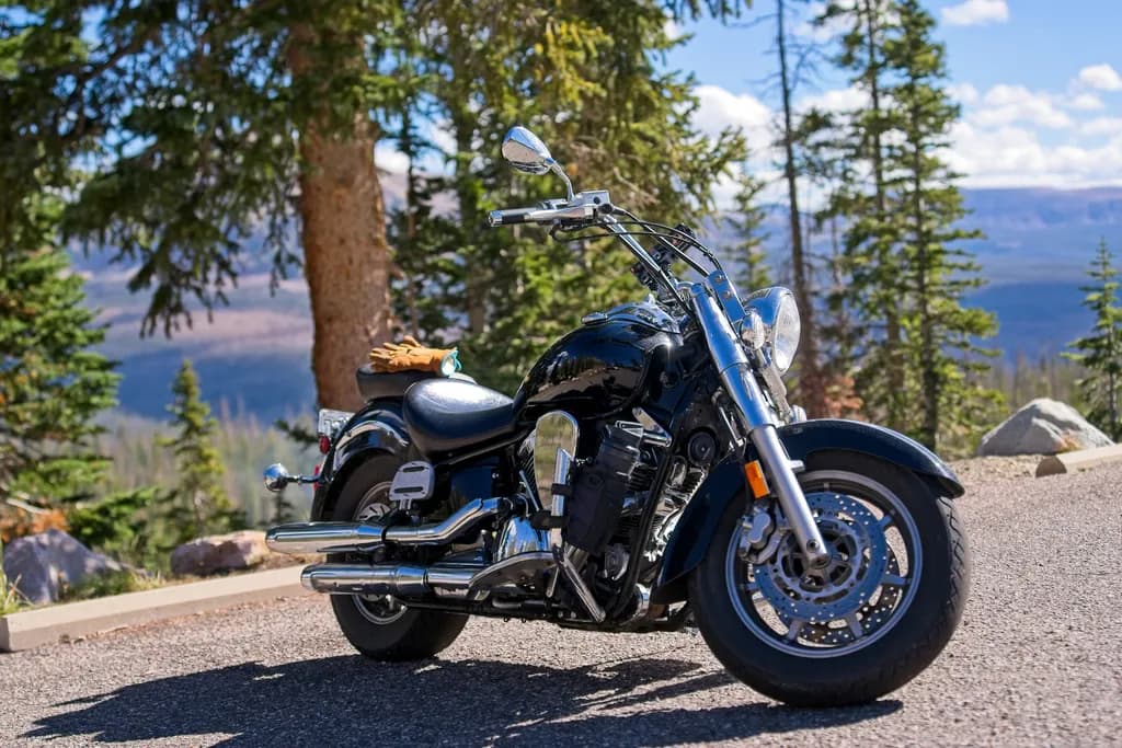 Mountain Road Motorcycle