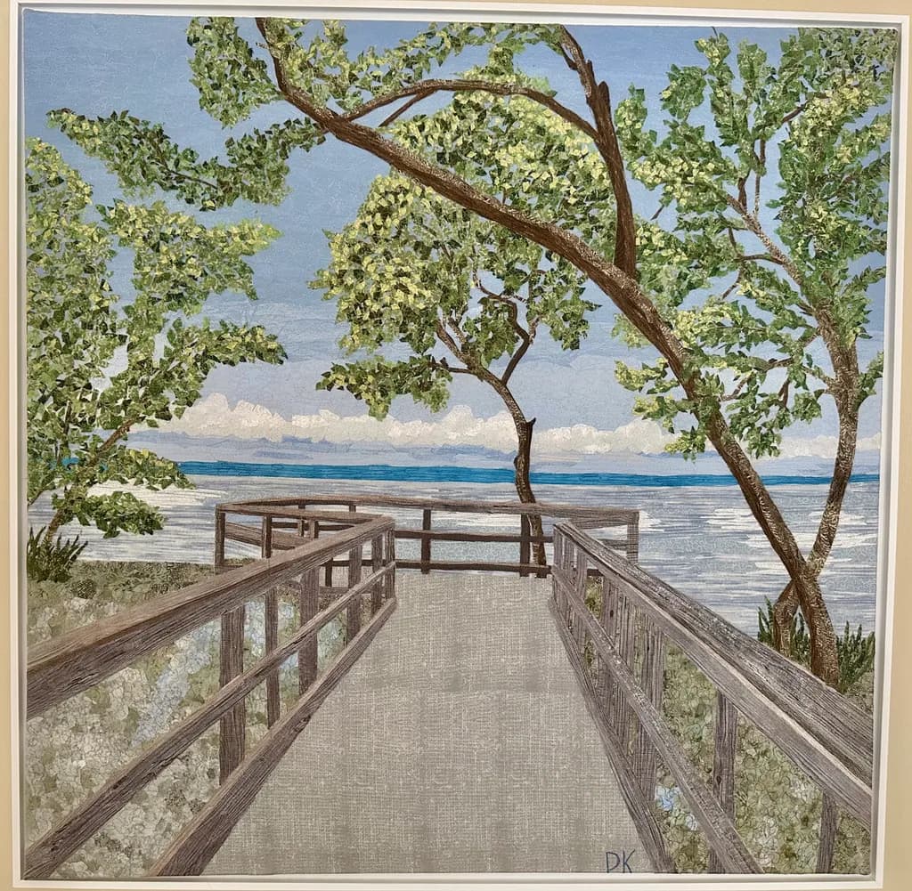 Serenity by the Shore: A Tranquil Pathway Through Nature's Embrace