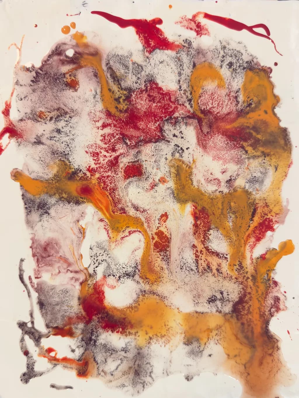 Abstract Flame Dance