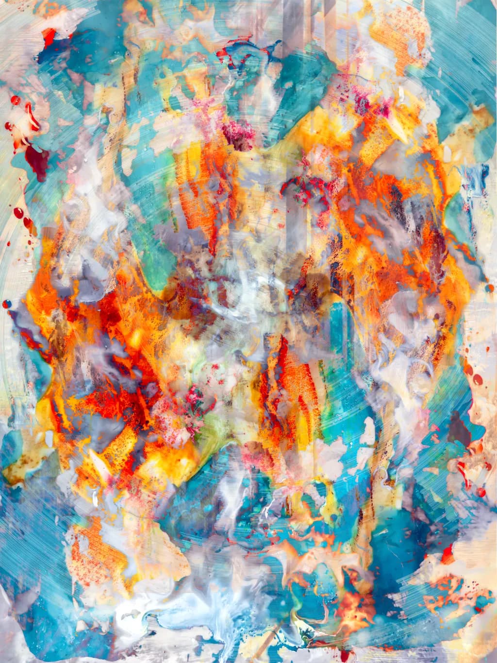 Fiery Blue Fusion