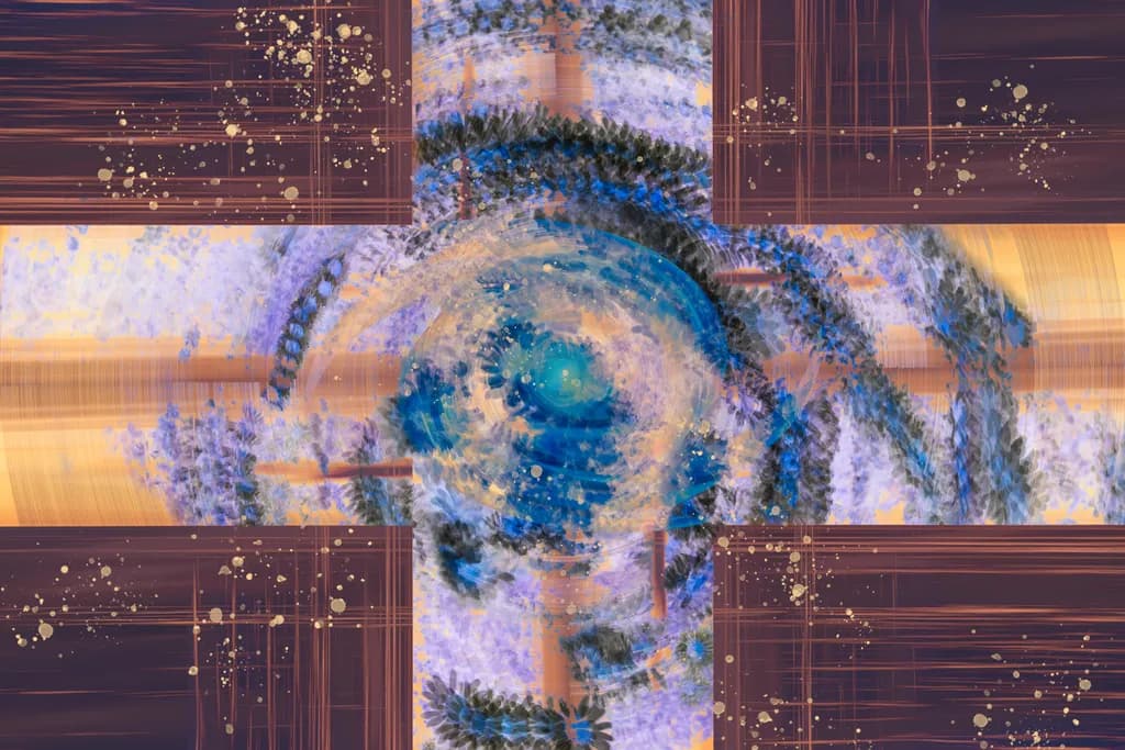 Abstract Geometry with Swirls