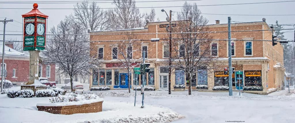Winter at Main & State