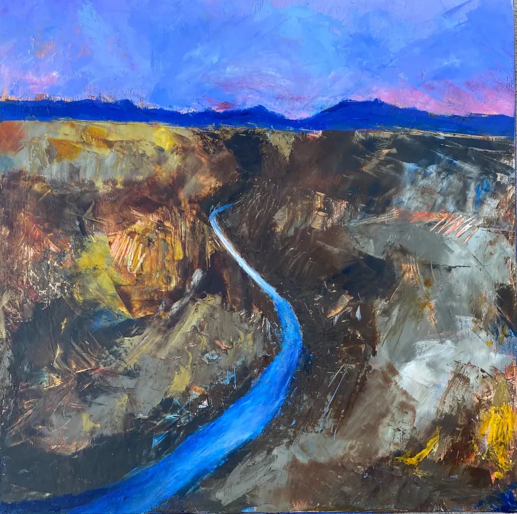Winding River Landscape