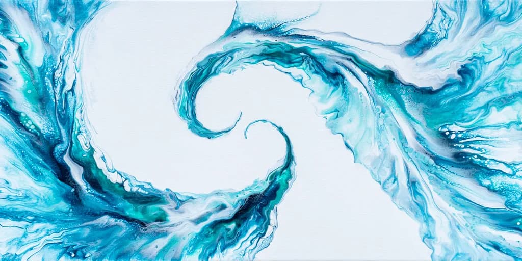 Swirling Blues