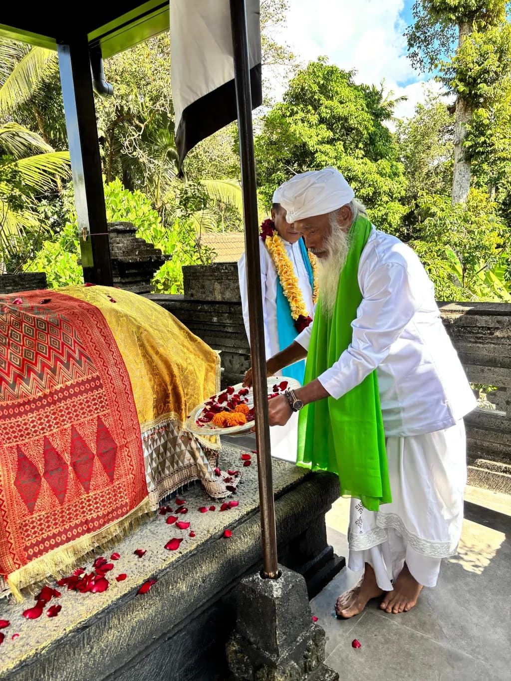 Offering Ceremony at Shrine