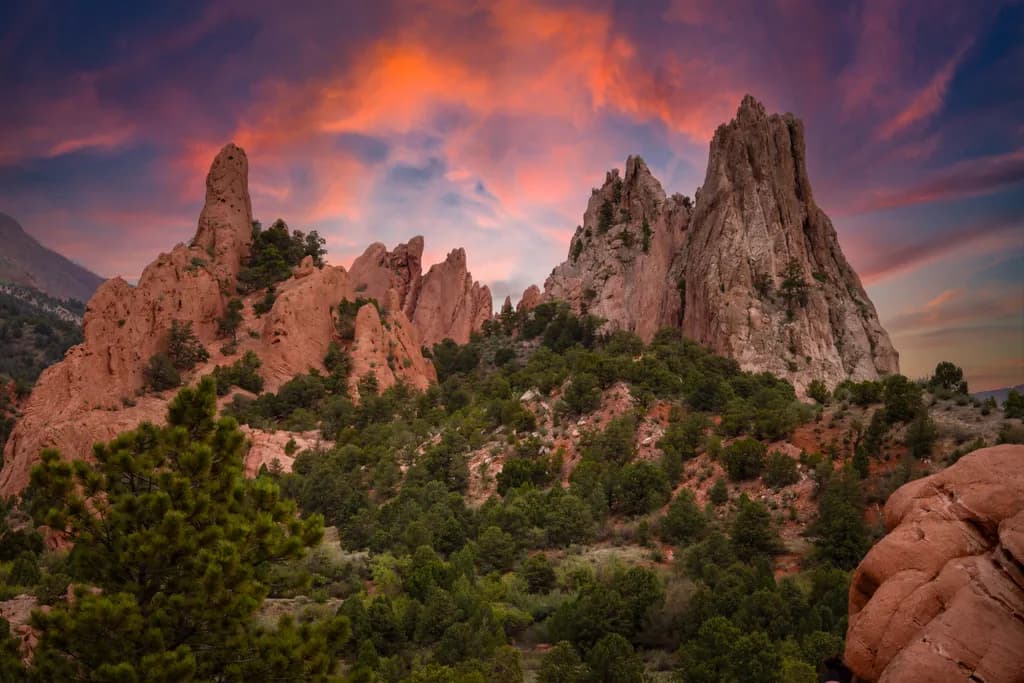 Garden of the Gods Rocks
