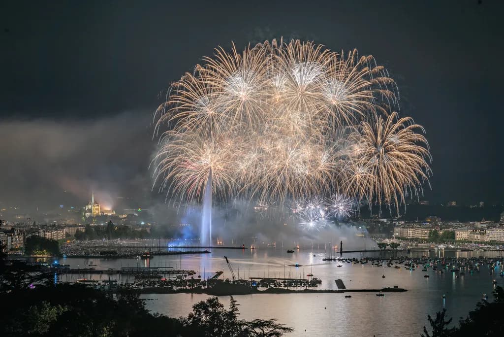 Geneva Fireworks Display