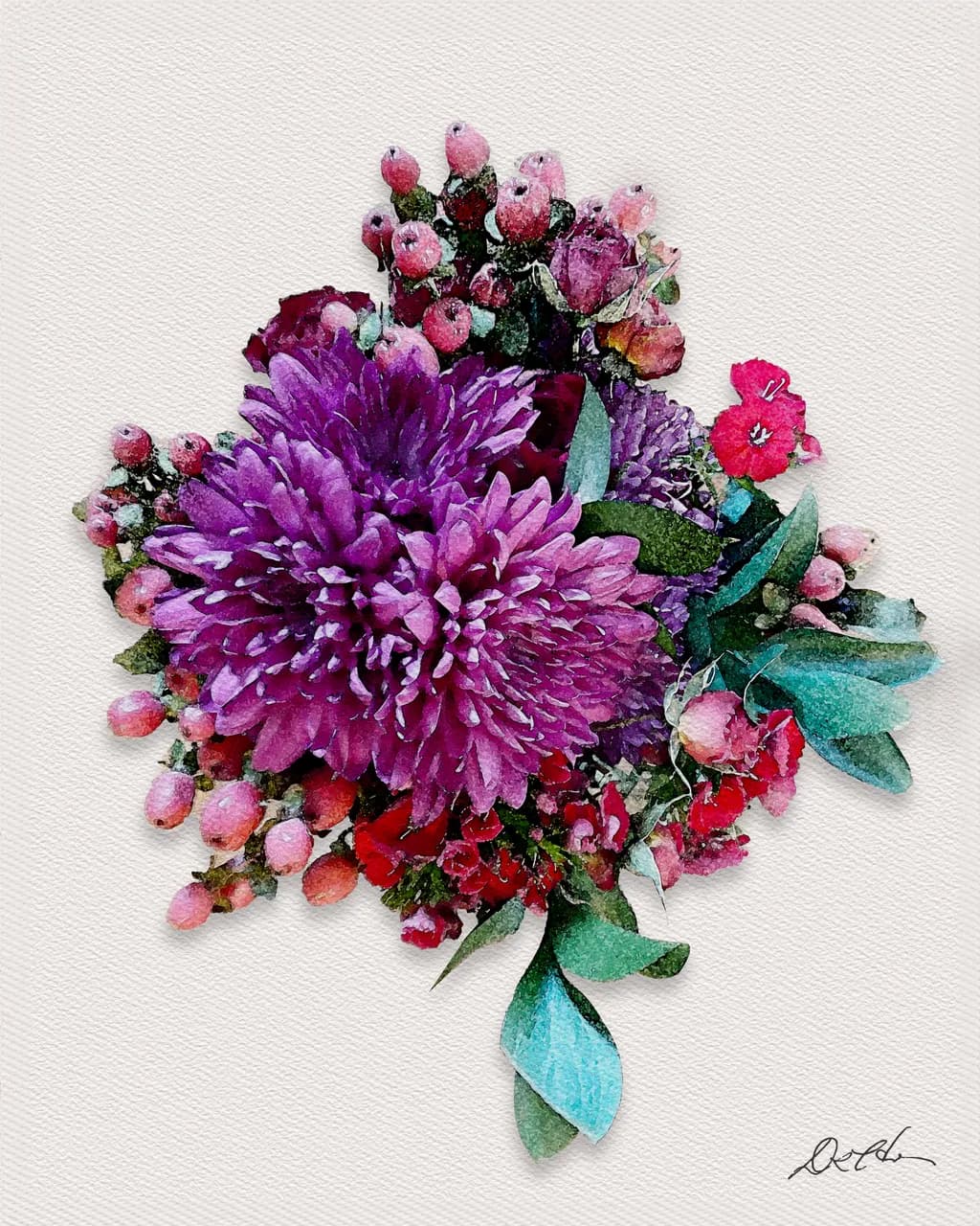 Purple Bouquet