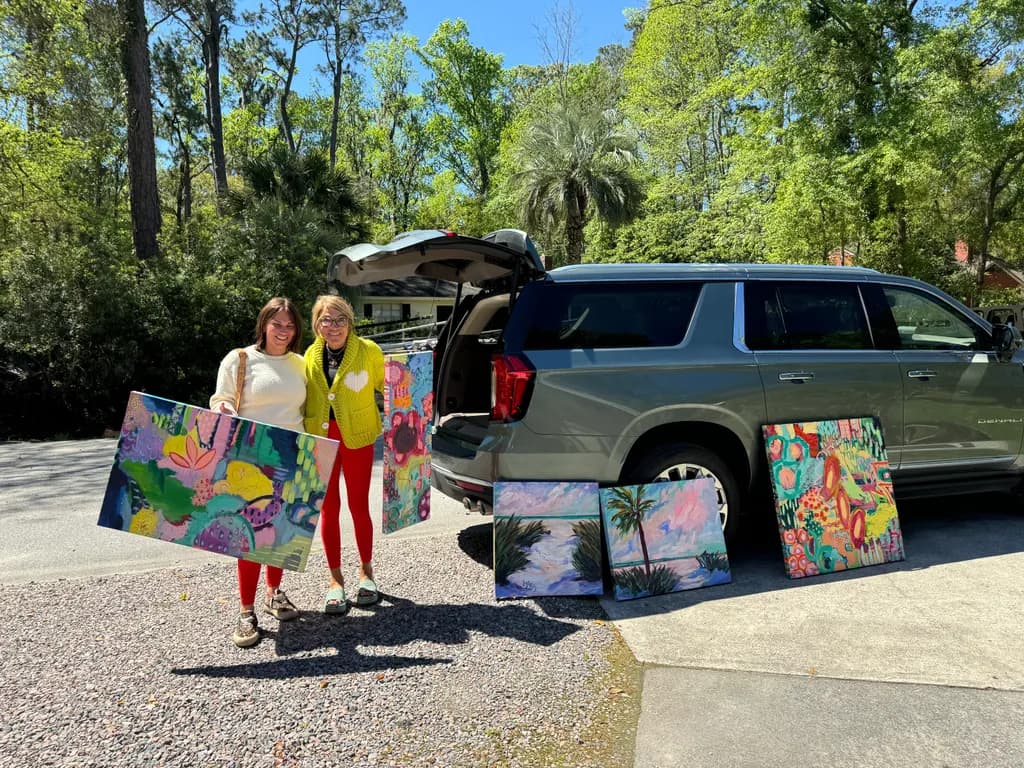 Colorful Art Unloading