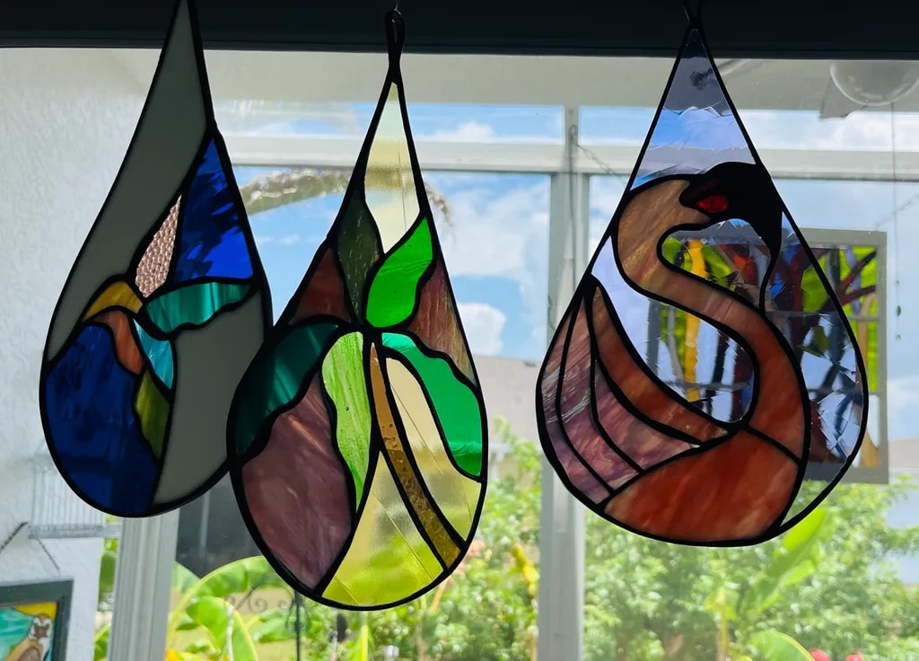 Three Tropical Teardrops