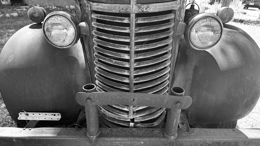 Vintage Truck Grille