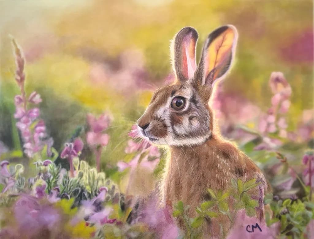 Hare in the Heather
