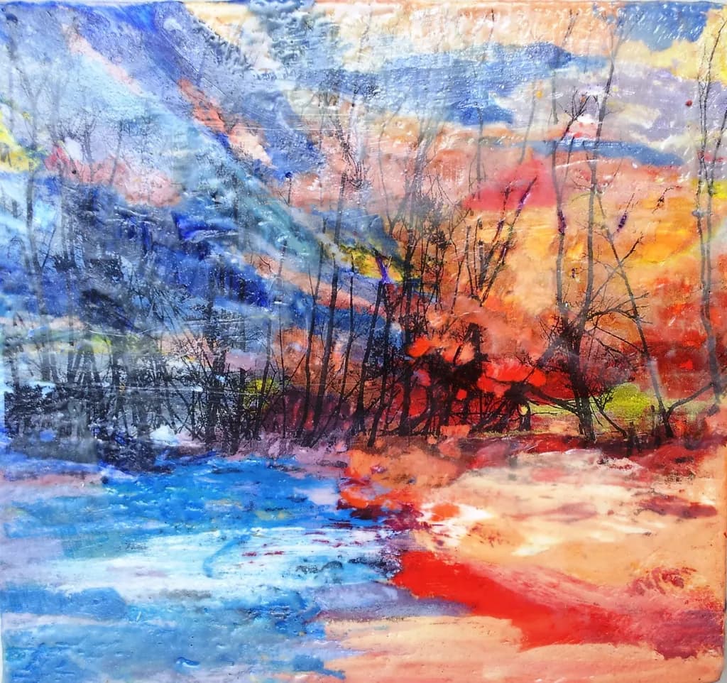Red and Blue Skies